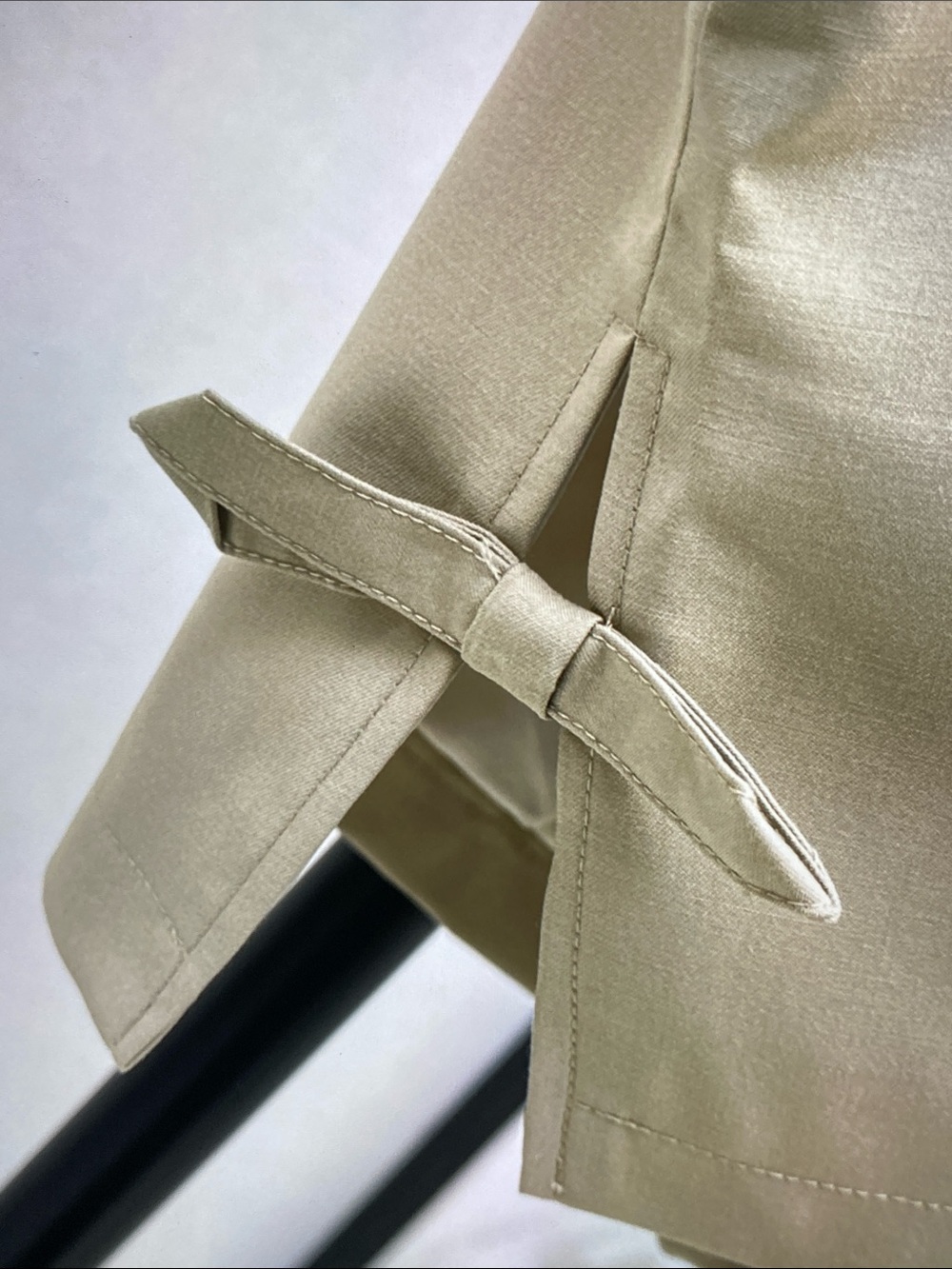 Miu Miu Beige Set Sleeveless Vest + Belted Midi Skirt Only Tried-On - Picture 8 of 8